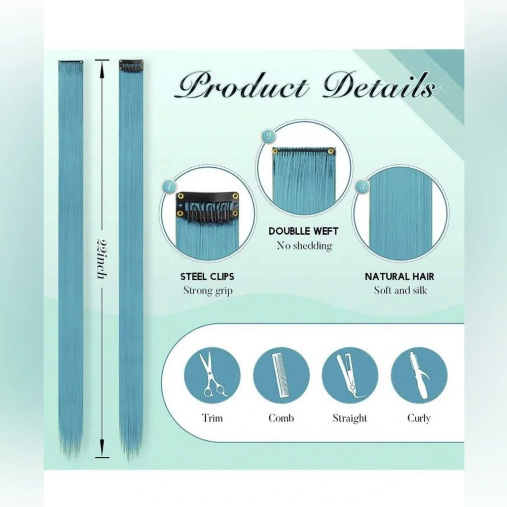 🆕 Hair Extensions - Picture 2 of 7